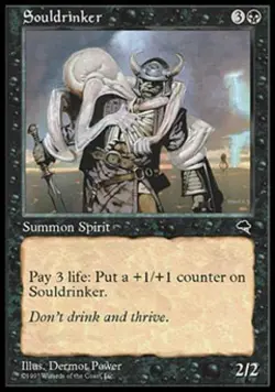 Souldrinker - Light Play MTG Tempest - Image 1