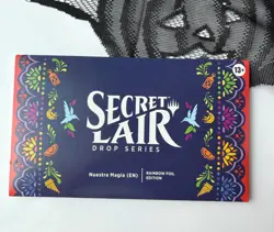 MTG Secret Lair ~ Nuestra Magia ~ EN Rainbow Foil ~ Sealed in Hand! - Image 1