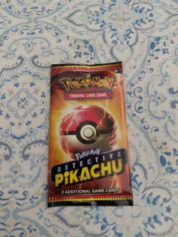 Detective Pikachu Movie 2019 Promo 2 Card Pack Pokemon New Sealed (Unopened) - Image 1