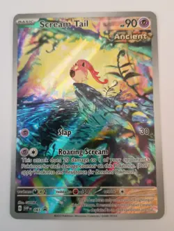 Pokemon TCG Scream Tail SVP065 Black Star Promo Holo Card NM/M Condition - Image 1