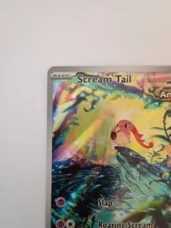 Pokemon TCG Scream Tail SVP065 Black Star Promo Holo Card NM/M Condition - Image 2