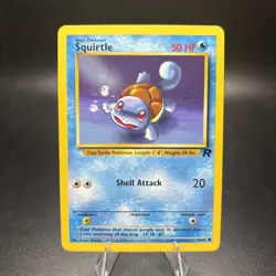 Squirtle - 68/82 - Pokemon Team Rocket Unlimited Card WOTC NM -j - Image 1