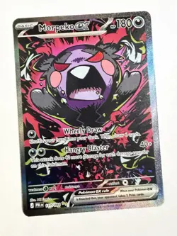 Morpeko ex 117/084 - Pitch Black SIR - Card in hand Pack Fresh - Image 1