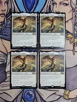 4x Sephara, Sky's Blade - NM/M M20 Core Set 2020 MTG Magic the Gathering - Image 1