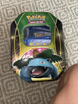 Pokemon Tin Inside Exs Gxs Holos And Full Arts Idk Values I’m A Sports Card Guy - Image 1