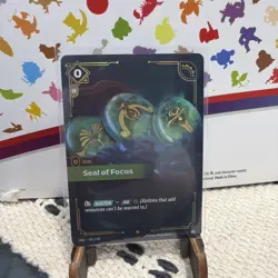 Seal of Focus OGN 081/298 Epic Riftbound League of Legends NM Card - Image 1