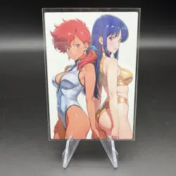 Kei & Yuri, Dirty Pair Holographic Anime Collectible Trading Card - Image 1