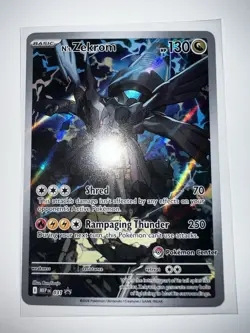 N’s Zekrom MEP 031 Pokemon Center Stamped Promo Pokemon Card Ascended Heroes - Image 1