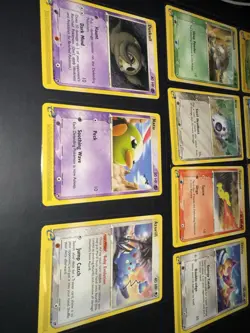 E-Reader Pokemon TCG 11-Card Lot Vileplume Vaporeon English 2003 - Image 4