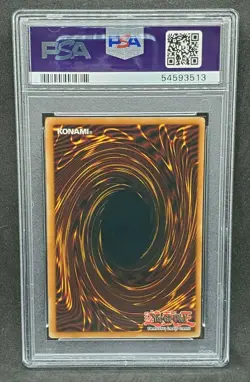 Yugioh PSA 8 NM-MT Dark Lucius LV6 CDIP-EN010 1st Edition Ultimate Rare - Image 2