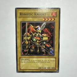 Yugioh! Robotic Knight Legacy of Darkness LOD-EN051 Regular LP - Image 1