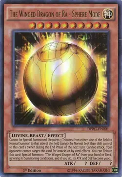 The Winged Dragon of Ra - Sphere Mode Ultra Duel Pack: Battle City DPBC-EN001 LP - Image 1