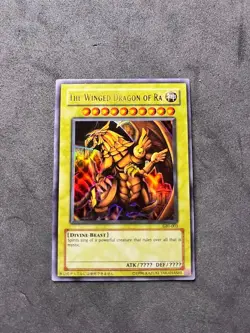 Yu-Gi-Oh! The Winged Dragon of Ra GBI-003 Prismatic Promo LP/MP - Image 1
