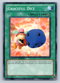LP Graceful Dice - GLD4-EN037 - Common - Limited Edition - Yugioh - Image 1
