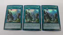 3x SWORDSOUL SACRED SUMMIT SPELL 1ST MAMA-EN042 ULTRA YUGIOH NM / UNPLAYED - Image 1