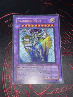 PTDN-EN044 Rainbow Neos Secret Rare Unlimited Phantom Darkness Yugioh NM- - Image 1