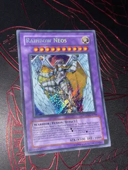 PTDN-EN044 Rainbow Neos Secret Rare Unlimited Phantom Darkness Yugioh NM- - Image 3
