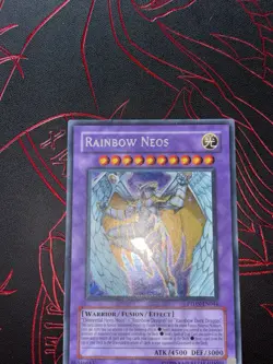 PTDN-EN044 Rainbow Neos Secret Rare Unlimited Phantom Darkness Yugioh NM- - Image 4