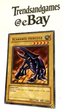 YUGIOH - TP1-F025 - SCARABEE HERCULE - COMMUNE - TOURNAMENT PACK - Image 2