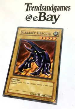 YUGIOH - TP1-F025 - SCARABEE HERCULE - COMMUNE - TOURNAMENT PACK - Image 3