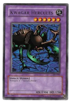 YUGIOH - KWAGAR HERCULES - TOURNAMENT PACK 3 - RARE - TP3-007 - Image 1
