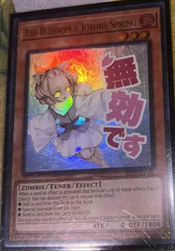 Yu-Gi-Oh! TCG Ash Blossom & Joyous Spring RA05-EN019 Secret Rare Foil 1st - Image 1