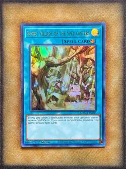 Yugioh Secret Village of the Spellcasters MAMA-EN083 Ultra Rare 1st Ed NM - Image 1