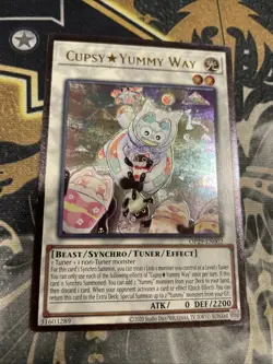 Yugioh OTS Tournament Pack 29 OP29-EN002 Cupsy Yummy Way Ultimate Rare NM - Image 1