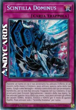 SCINTILLA DOMINUS • (Dominus Spark) • Segreta • BLZD IT077 • 1Ed • Yugioh! - Image 1