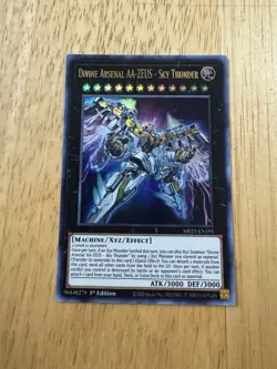 Divine Arsenal AA-ZEUS Sky Thunder Yu-Gi-Oh MP21-EN195 Ultra Rare 1st Edition - Image 1
