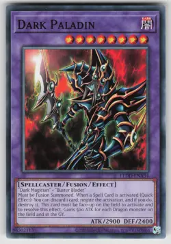 Dark Paladin LEDD-ENA34 Common / Short Print Legendary Dragon Decks Yu-Gi-Oh NM - Image 1