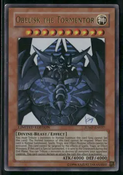 Obelisk the Tormentor JUMP-EN037 Limited - Yu-Gi-Oh! TCG Ultra Rare - Image 1