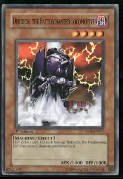 Dekoichi the Battlechanted Locomotive YSDS-EN011 1st Edition - Yu-Gi-Oh Common - Image 1