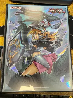 Yugioh Dark Magician Girl The Dragon Knight 9 Pocket Duelist Portfolio - Opened - Image 1