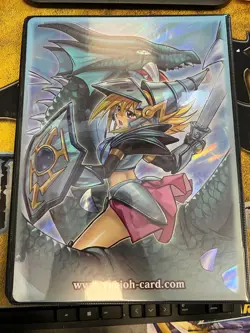 Yugioh Dark Magician Girl The Dragon Knight 9 Pocket Duelist Portfolio - Opened - Image 2