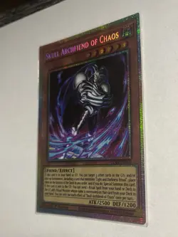 Yugioh - Skull Archfiend of Chaos - CORI-EN002 - Starlight Rare - 1st Ed - NM - Image 2
