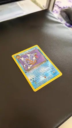 Dark Gyarados 25/82 Team Rocket 1st Edition Pokemon Card HEAVY PLAYED - Image 3