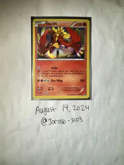 Ho-Oh Promo Card - XY153 - Near Mint! - Image 1