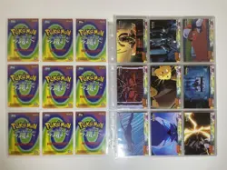 72/72 Pokemon Topps First movie complete Set mixed logo Set Cards 1999 vintage - Image 2