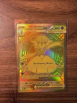 Pokemon TCG Mega Gardevoir EX Holo Gold Card 187/132 Mega Evolution So Fresh! M - Image 1