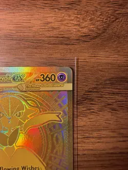 Pokemon TCG Mega Gardevoir EX Holo Gold Card 187/132 Mega Evolution So Fresh! M - Image 4
