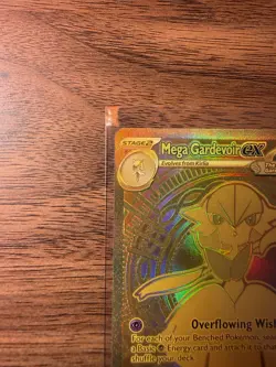 Pokemon TCG Mega Gardevoir EX Holo Gold Card 187/132 Mega Evolution So Fresh! M - Image 5