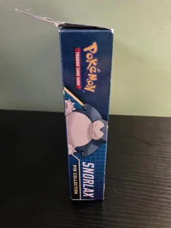 Pokemon TCG: Snorlax Card & Pin Collection 3 Booster Packs - Sealed - Image 3