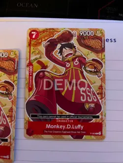 monkey.d.luffy (bandai card games fest 24-25) DEMO P-080 ENG - Image 1