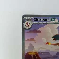 Pokemon SV Scarlet & Violet 151 Charizard EX Card 199/165 Sir - NM - Image 2