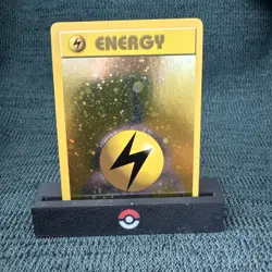 LP Pokemon LIGHTNING ENERGY Card 2002 ENERGIZE GAME League PROMO Reverse Holo#2 - Image 1