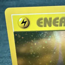 LP Pokemon LIGHTNING ENERGY Card 2002 ENERGIZE GAME League PROMO Reverse Holo#2 - Image 2