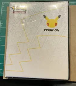 Pokemon 25th Anniversary Jumbo Card Binder Lot 17 Oversized Cards Pikachu ex - Image 2