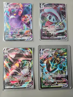 Pokemon VMAX lot of 4 cards / Dhelmise / Crobat / Melmetal - Image 1