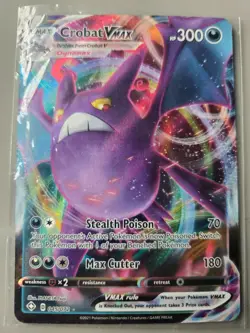 Pokemon VMAX lot of 4 cards / Dhelmise / Crobat / Melmetal - Image 2